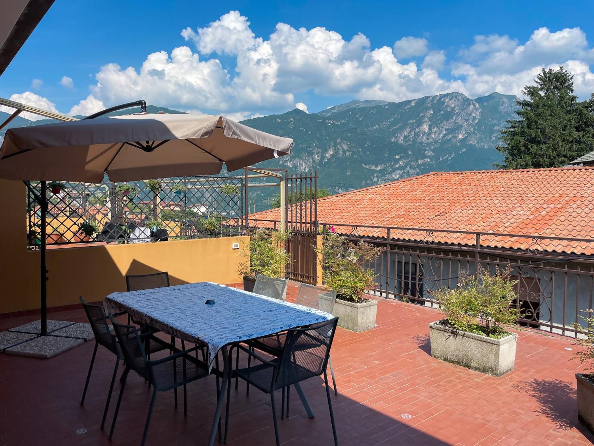 דירות בלאג'יו Terrazza San Martino מראה חיצוני תמונה